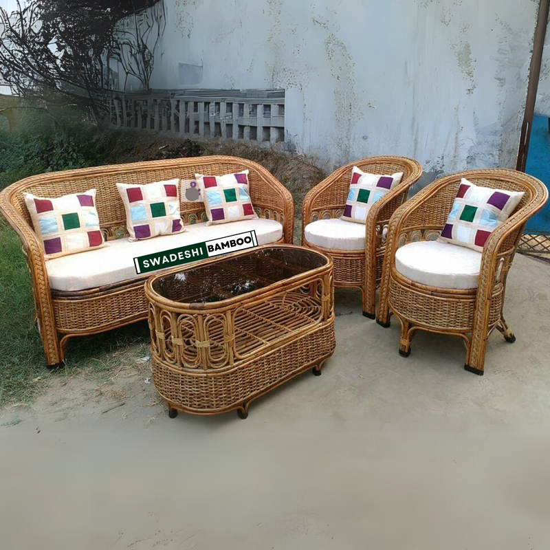 Weaving sofa set for outdoor