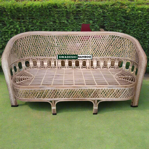 3 seater Cane Living Room Couch