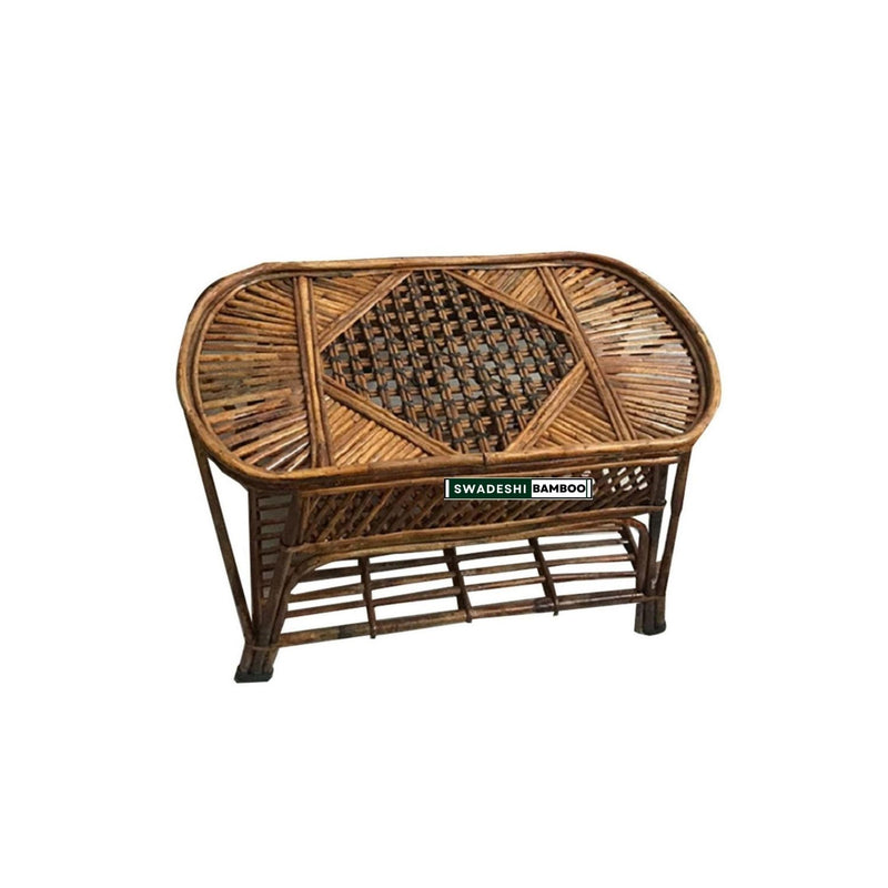 Bamboo 5 Seater Sofa Set with table img