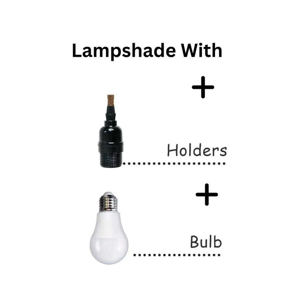 Bamboo Cane Bell Shaped Lamp Shade