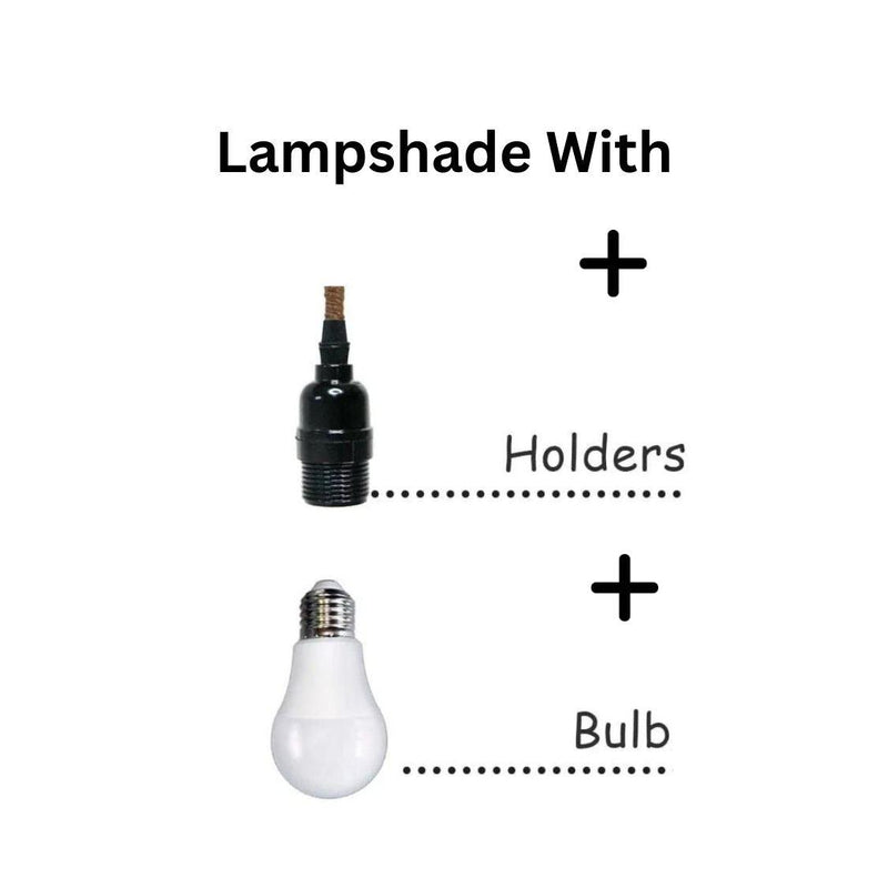 Bamboo Cane Bell Shaped Lamp Shade