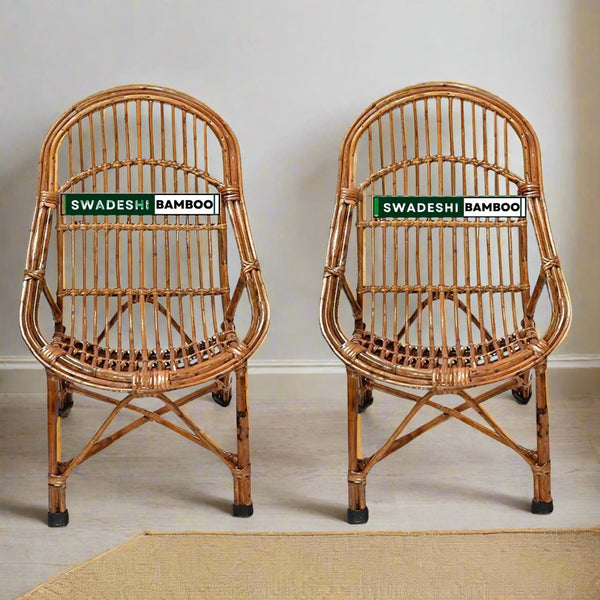 Bamboo Cane Chair in Kids Room