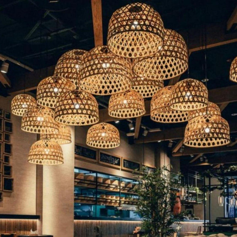 Bamboo Hanging Lamp Shade for  decoration