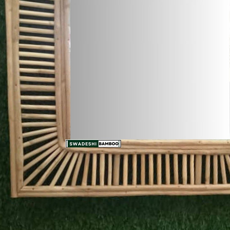 Boho Mirror Rattan