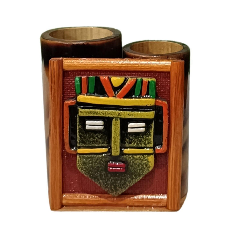 Handmade Bamboo Pen Stand