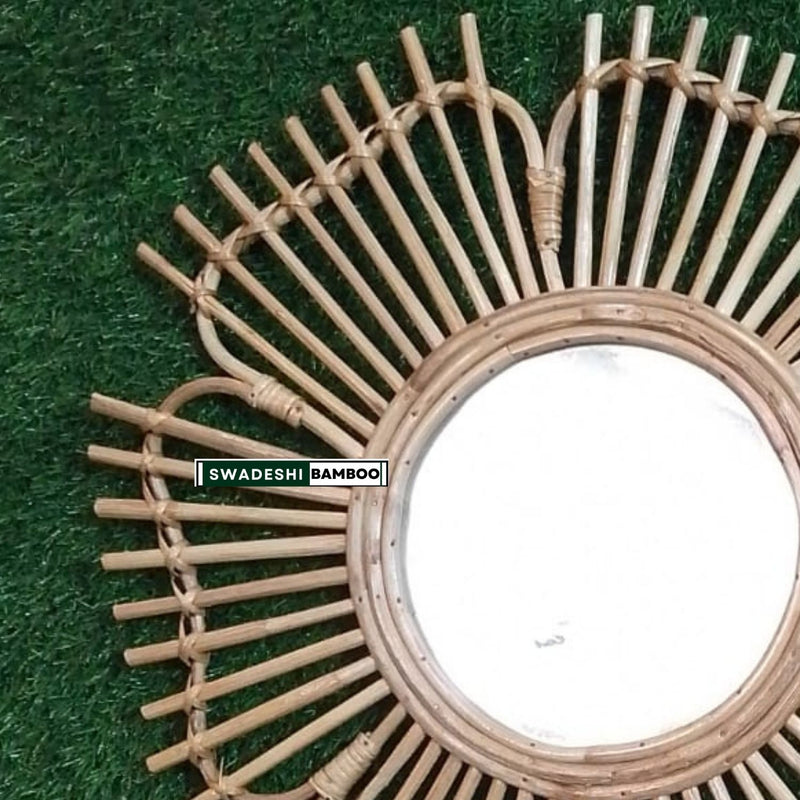 Home Decor Cane Mirror