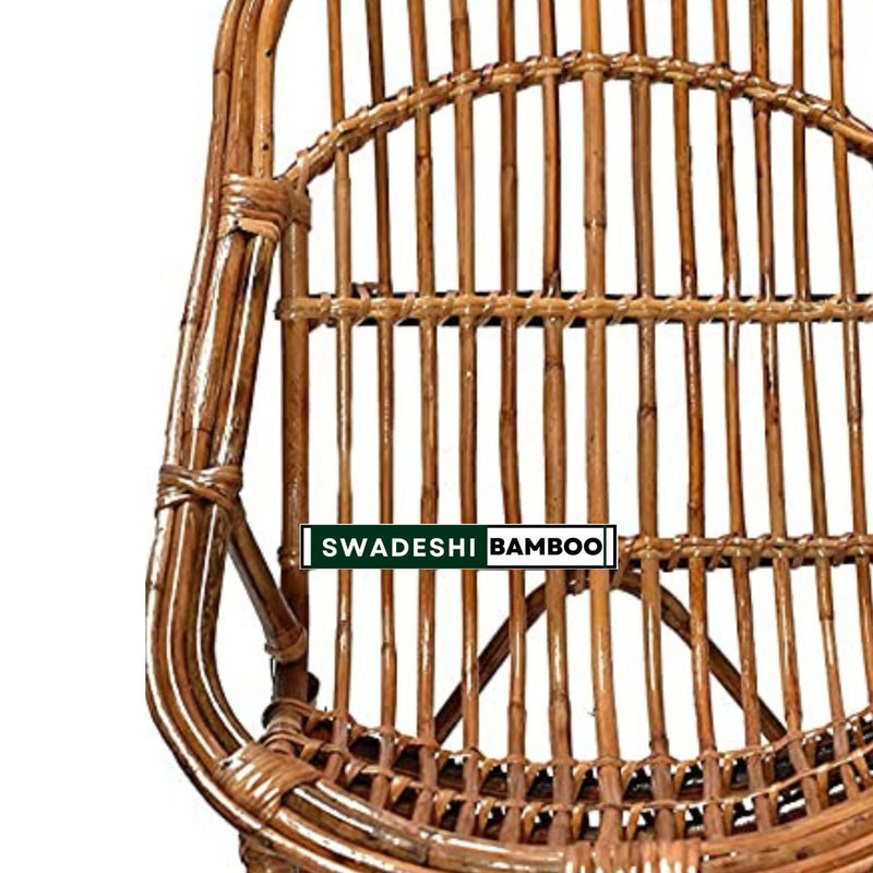 Rattan cane kids chair