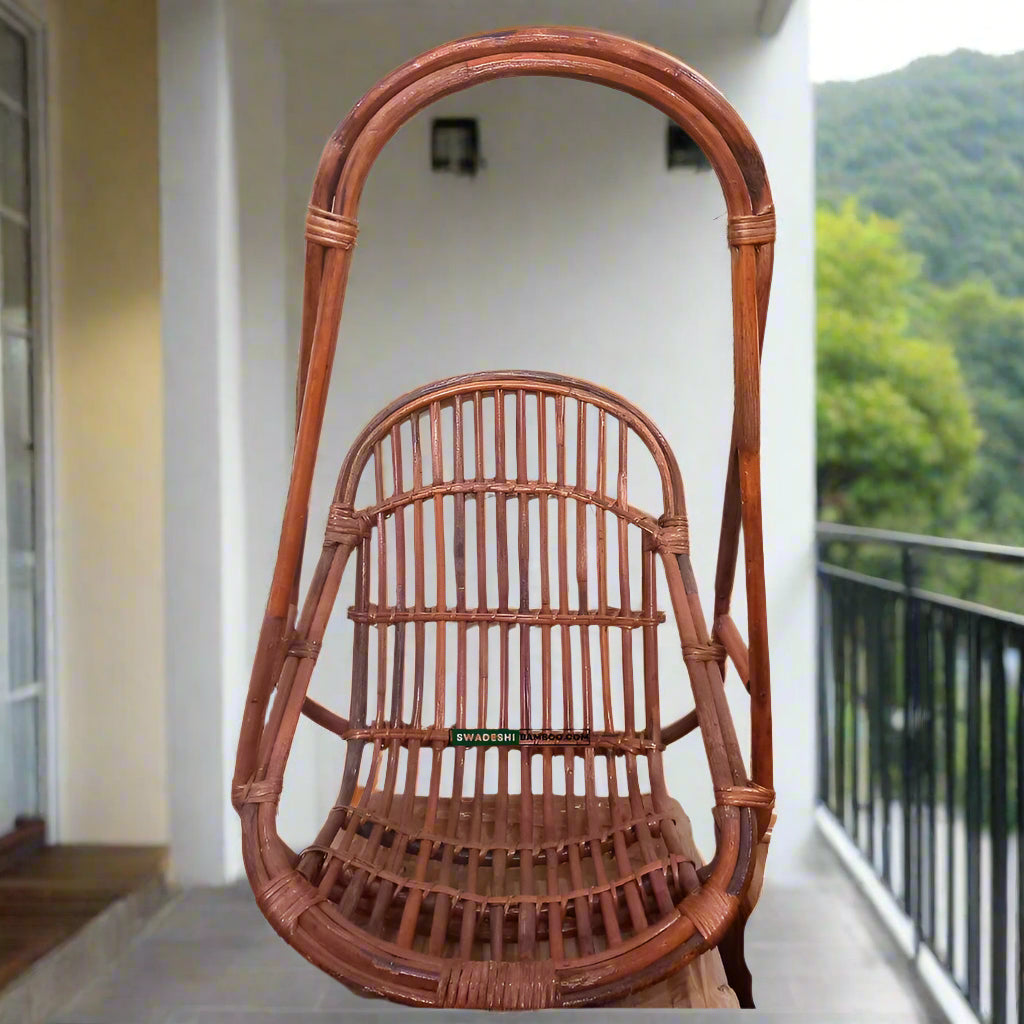 Bamboo swing chair hotsell