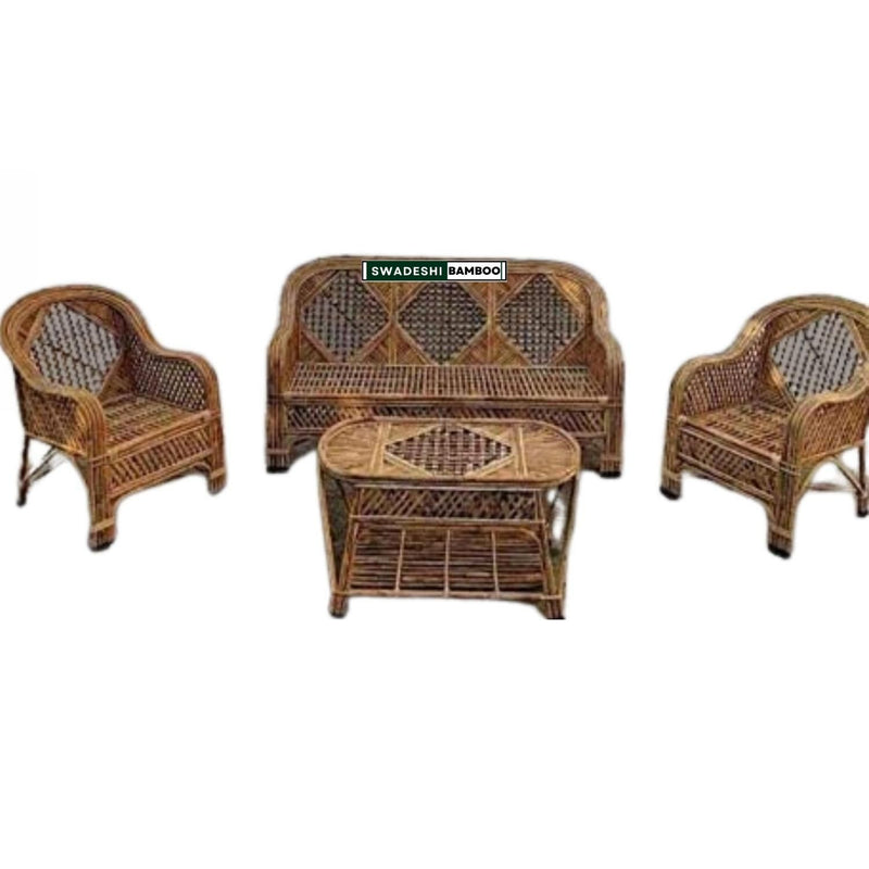 bamboo cane sofa