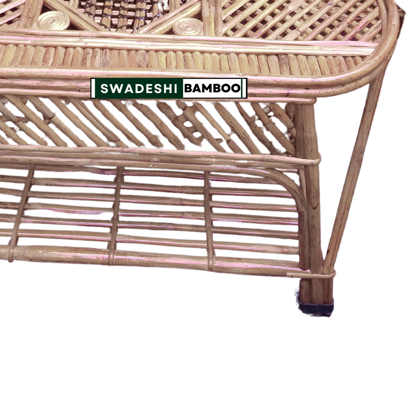 handicraft bamboo table
