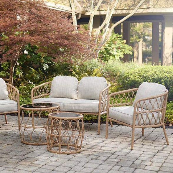 Cane sofa Set