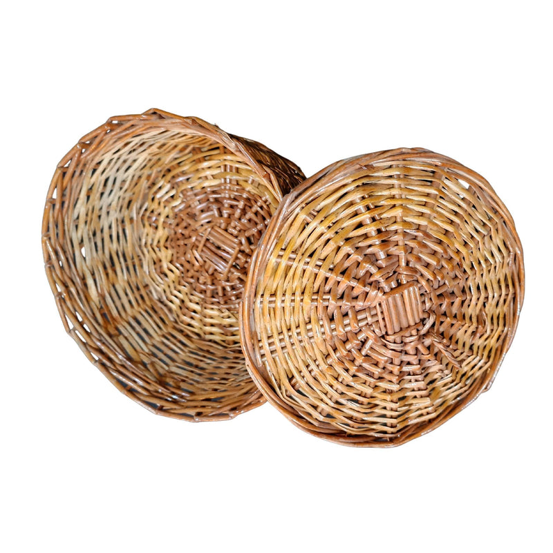 Handwoven Bamboo Wicker Roti Storage Basket - swadeshibamboo