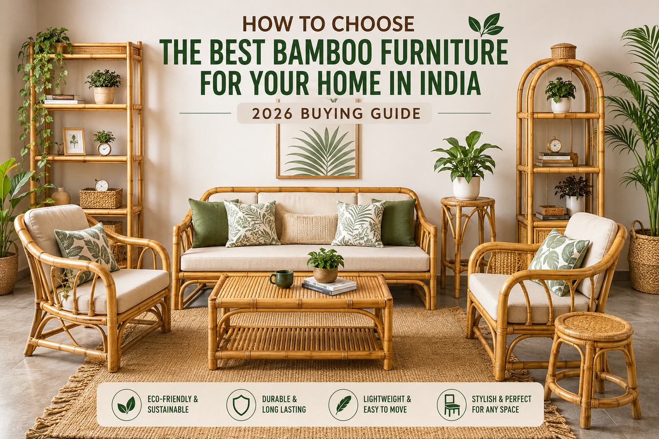 How to Choose the Best Bamboo Furniture for Your Home in India (2026 Buying Guide)