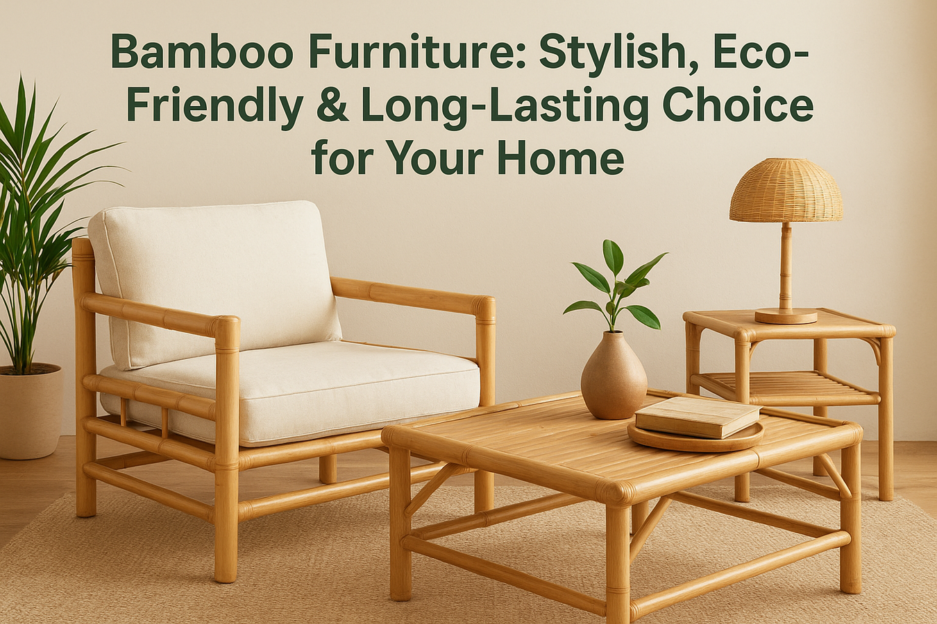 Bamboo Furniture Ideas for Living Room, Bedroom & Outdoor Spaces