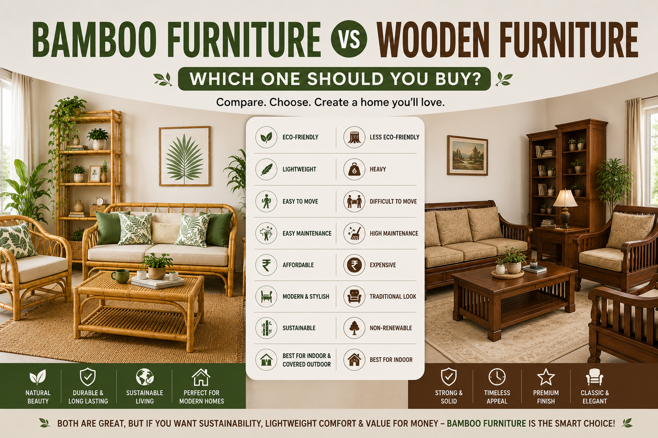 bamboo vs wooden