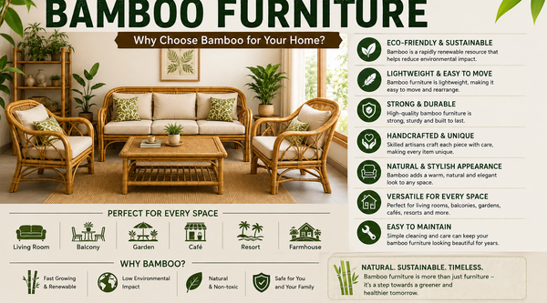 Benefits of Bamboo Furniture: Why Choose Bamboo for Your Home?