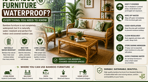 Is Bamboo Furniture Waterproof? Everything You Need to Know