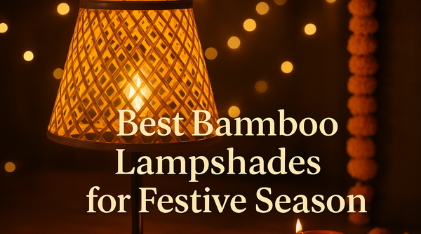 Beautiful Bamboo Lampshades for Diwali, Christmas & Festivals I Diwali Lampshades