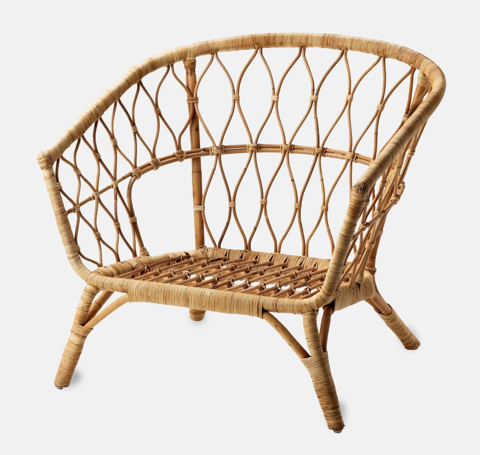 Handcrafted Modern Design Bamboo Cane Chairs