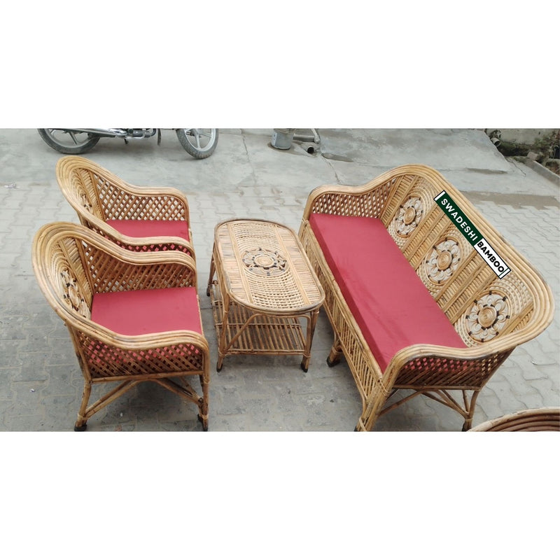 Sofa Set with Table For Home, Office and Garden