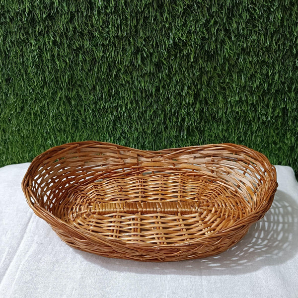 Bamboo Boat Shaped basket - swadeshibamboo