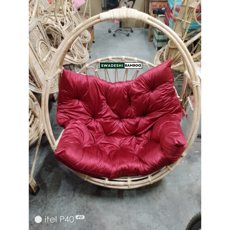 Bamboo Swing Chair for Indoor, Outdoor, Home, Balcony and Garden | Size - Large