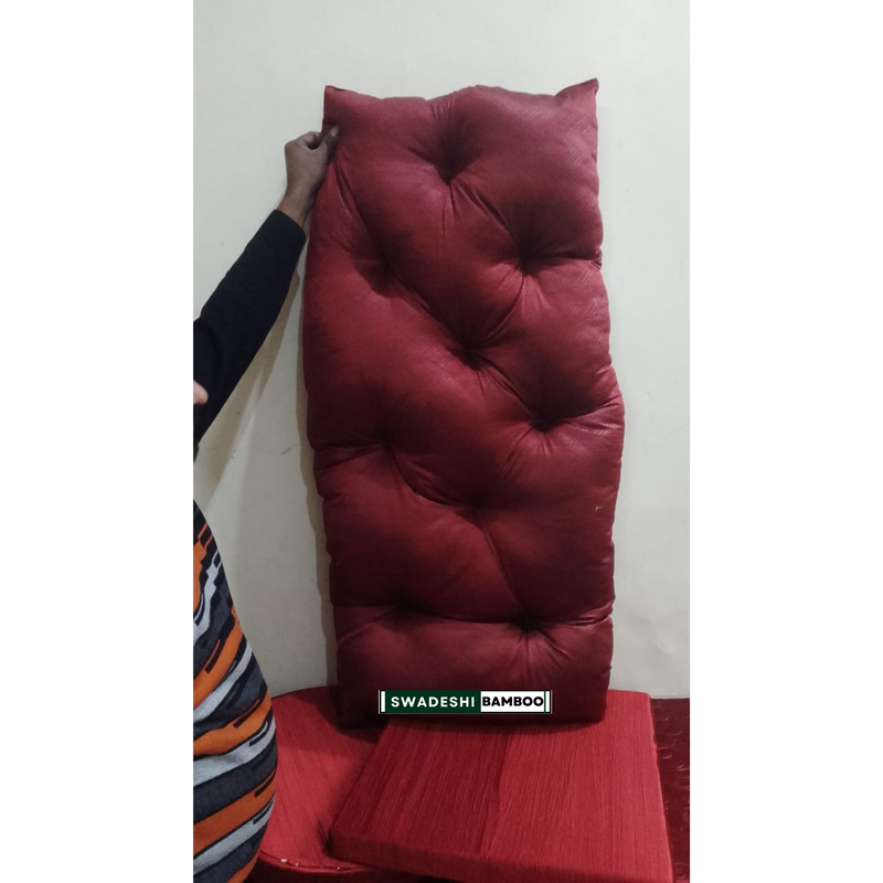 Swadeshi Bamboo Cane single Swing Chair for Adults