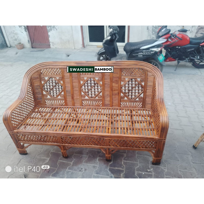 Bamboo Sofa Set with Table for Home and Garden
