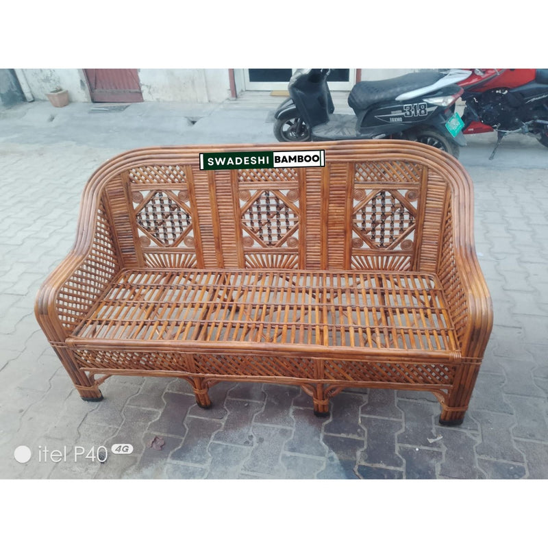 Bamboo Sofa Set with Table for Home and Garden
