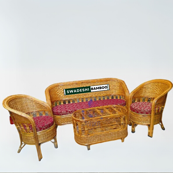 cane sofa set