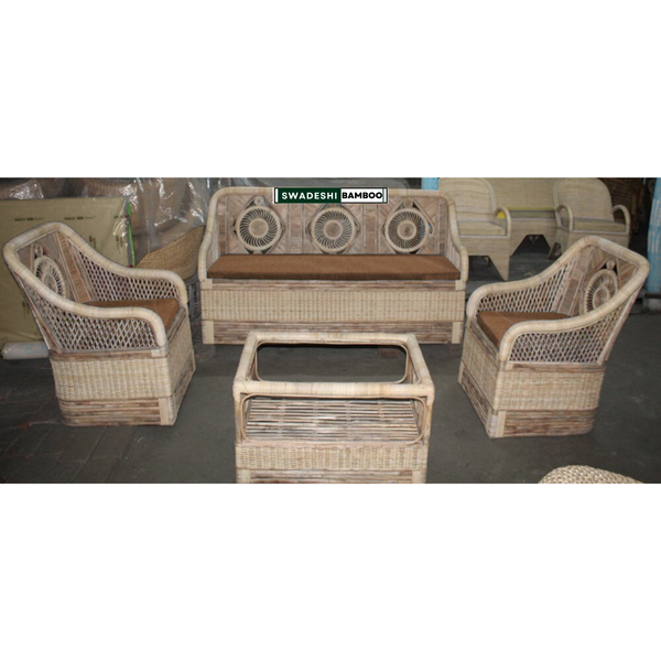 2-Seater Bamboo Sofa
