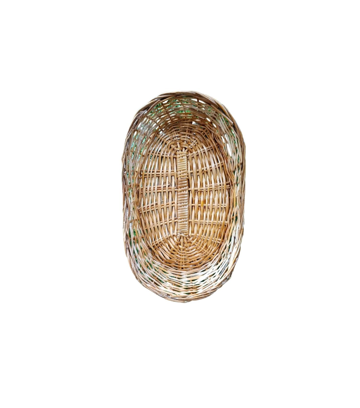 Bamboo Boat Shaped basket - swadeshibamboo