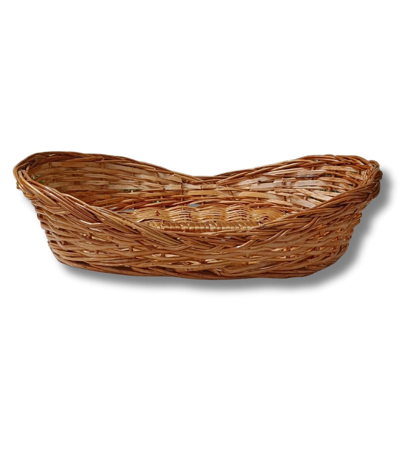 Bamboo Boat Shaped basket - swadeshibamboo