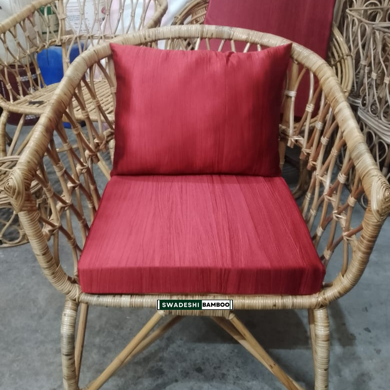 Handcrafted Modern Design Bamboo Cane Chairs