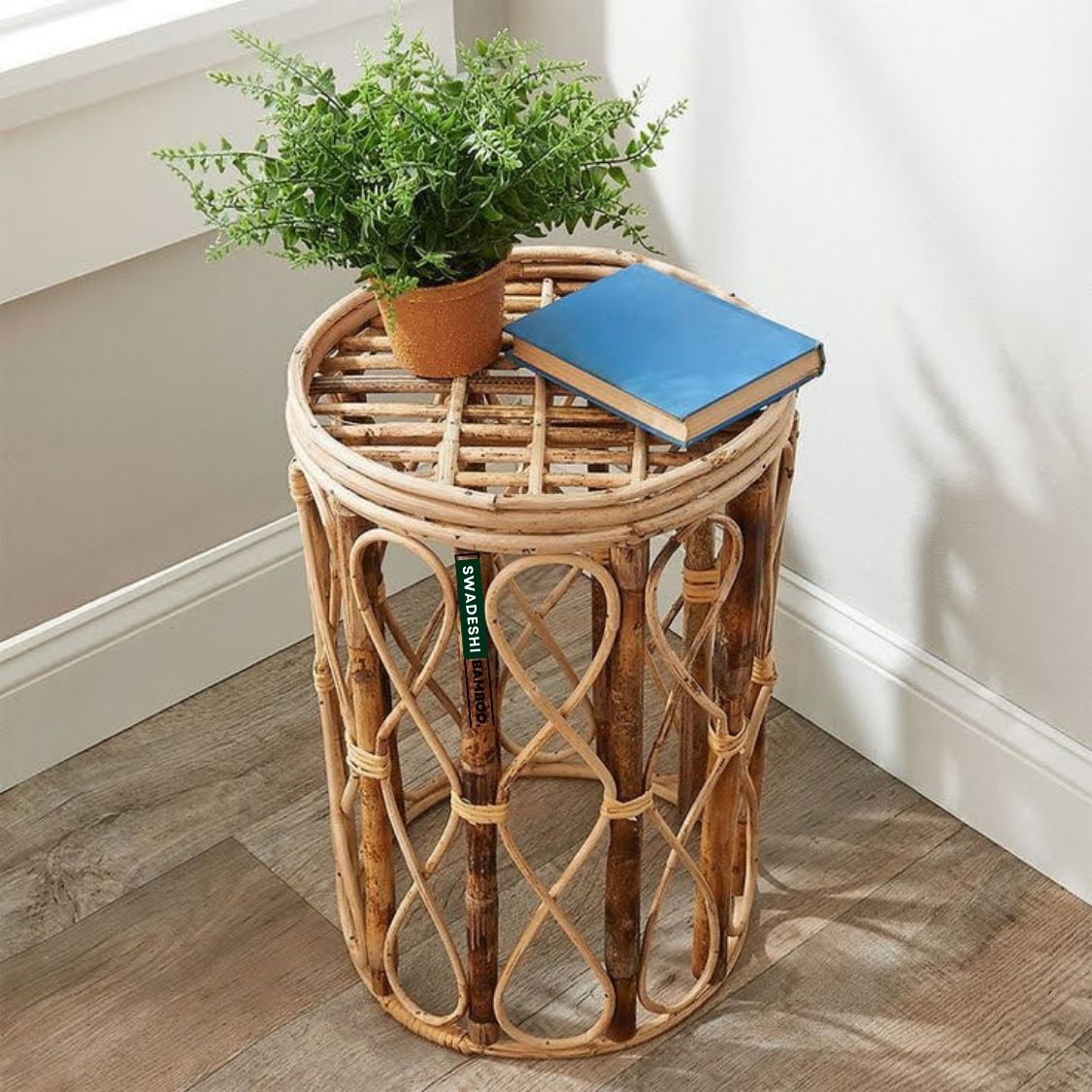 Bamboo Cane Muda/Stool (Without cushion)