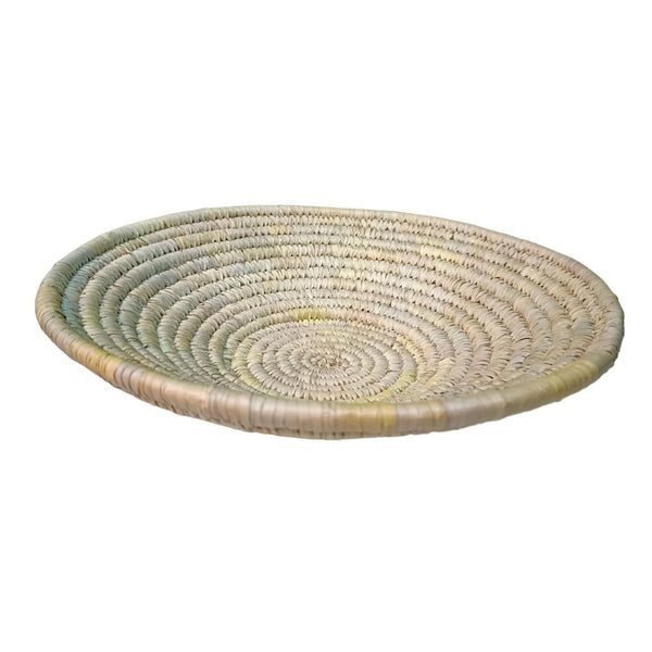 Handwoven Sabai Grass Wall Plate 12 inches - swadeshibamboo