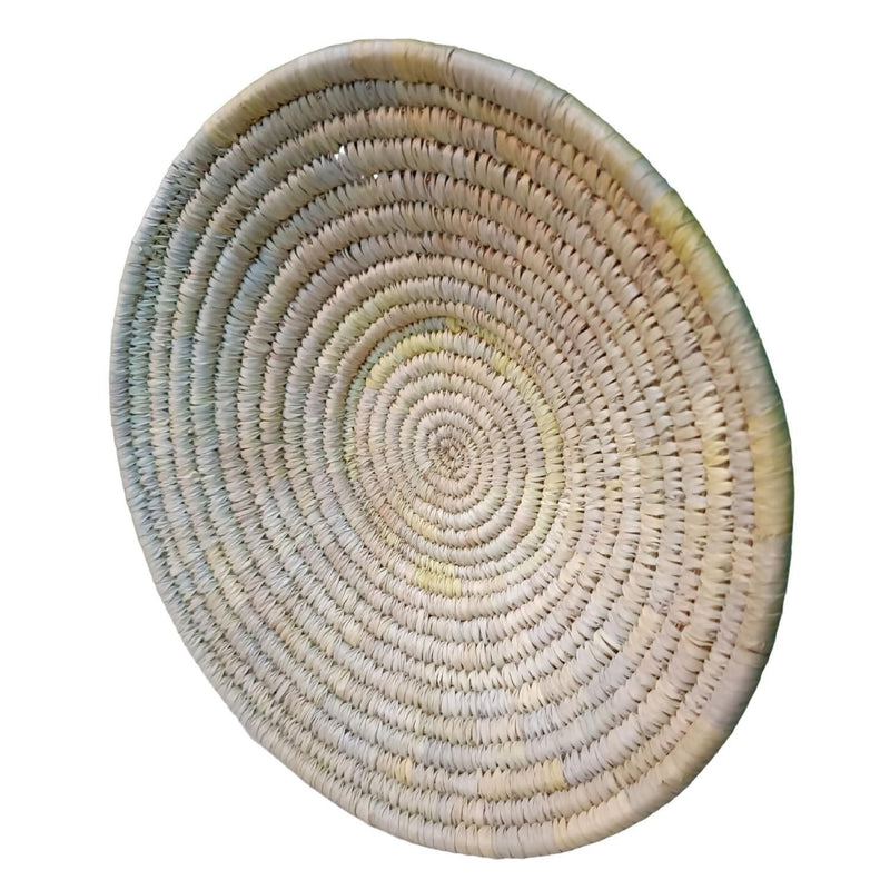 Handwoven Sabai Grass Wall Plate 12 inches - swadeshibamboo