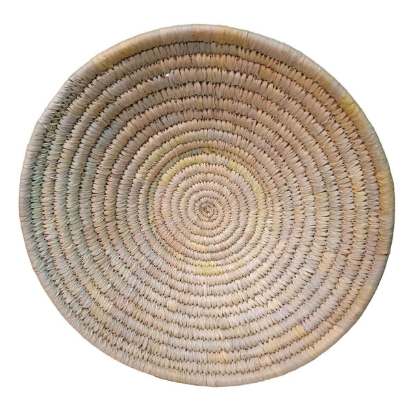 Handwoven Sabai Grass Wall Plate 12 inches - swadeshibamboo