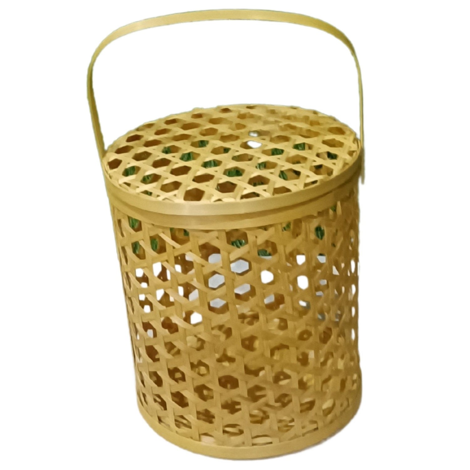 Cane Basket for Fruit and Vegetables Storage Home and Kitchen