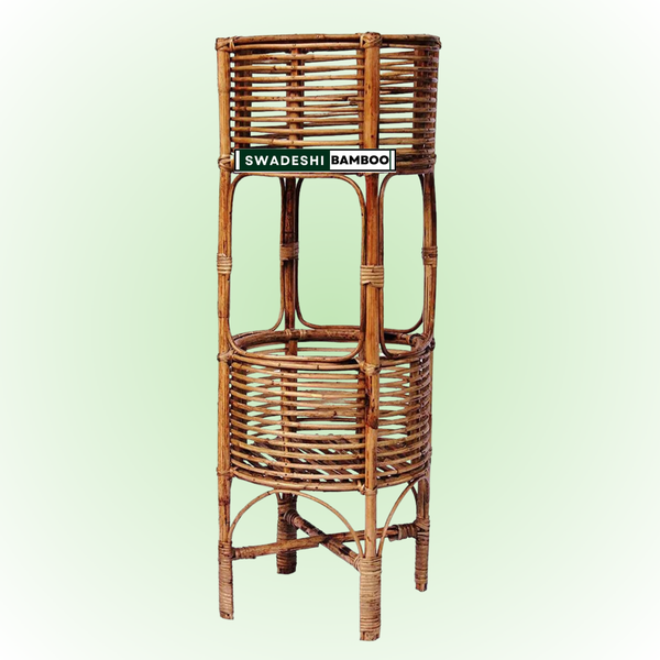 Bamboo Planter Stand for home garden, Balcony, Living, and office 32*11 Inch