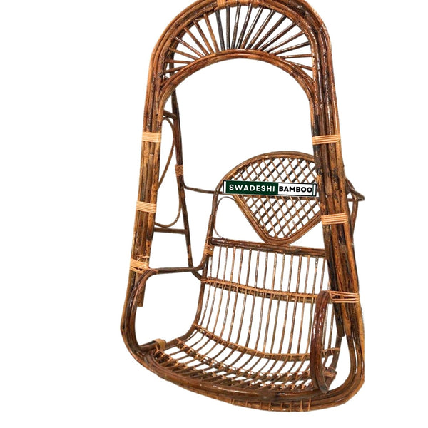 Indoor and Outdoor swing | Rattan Cane Jhula for Balcony, Patio, Garden