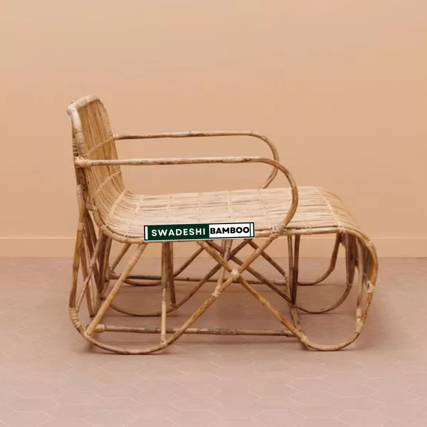 Bamboo Rattan 2-Seater Sofa