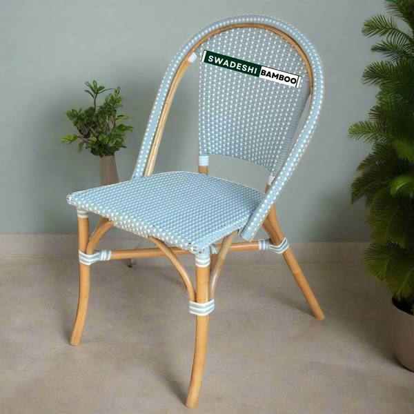 Swadeshi Bamboo Cane Chair for Hotel, Office, Restaurant, Garden, Cafe, Restaurant  & Balcony