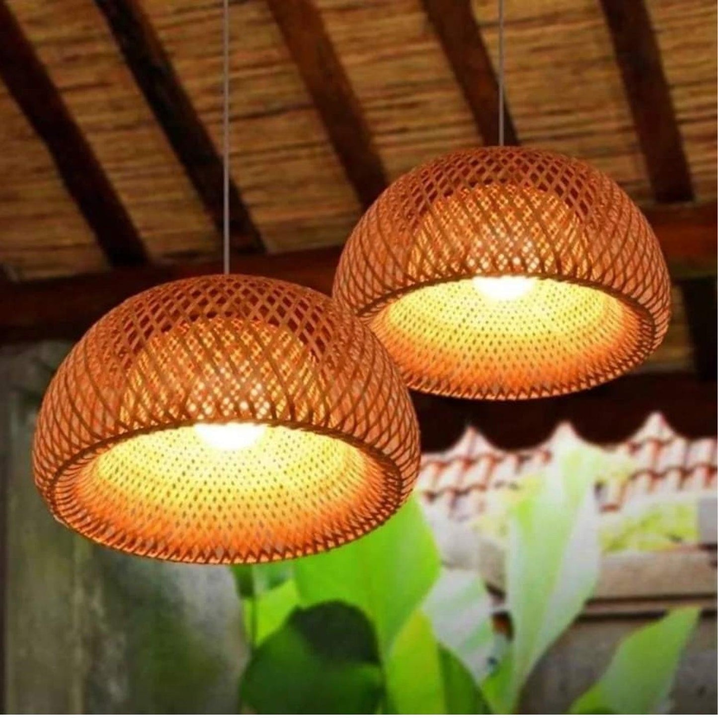 Bamboo Lampshade - swadeshibamboo