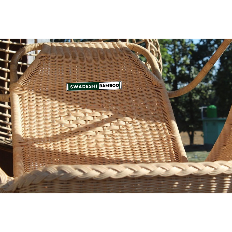 Indoor and Outdoor swing | Cane Single Swing Chair, Seating Capacity: 1 Seater