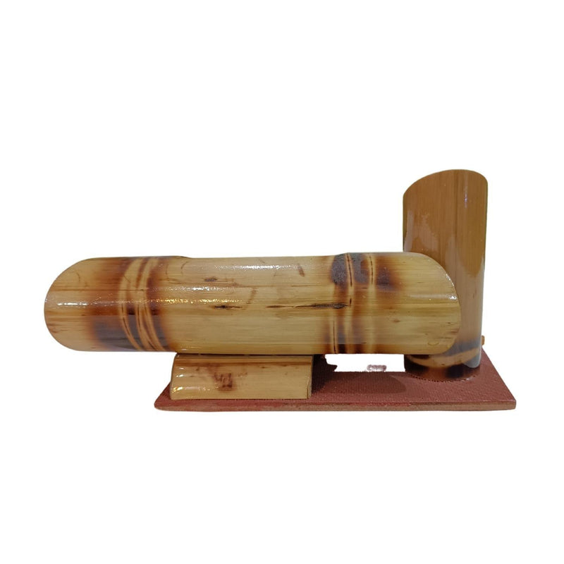 Handicraft Bamboo pen stand with Cardholder and Speaker - swadeshibamboo