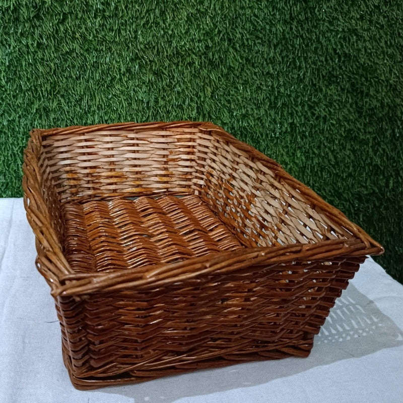 Bamboo Rectangular big Basket- Organize your kitchens & bathroom (15*10