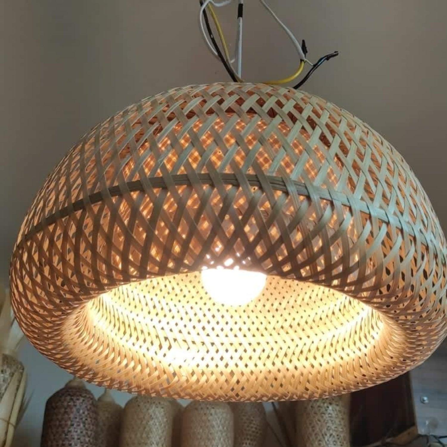 Bamboo Lampshade - swadeshibamboo