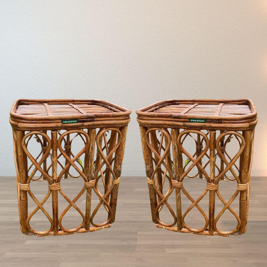 Bamboo Cane Muda/Stool (Without cushion) - swadeshibamboo