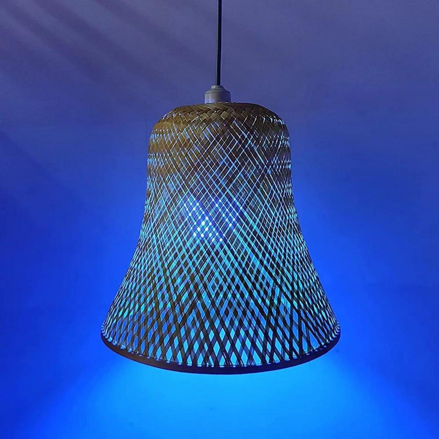 Bamboo Bell Lamp Shade for Home decor - swadeshibamboo